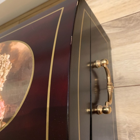 Vintage Western Germany Mahogany Treasure box - Picture 10 of 13